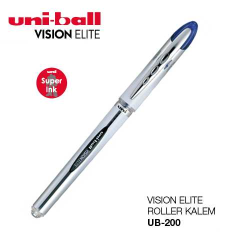 Vision%20Elite-0.8-Mavi-Pilot%20Kalem-Uniball