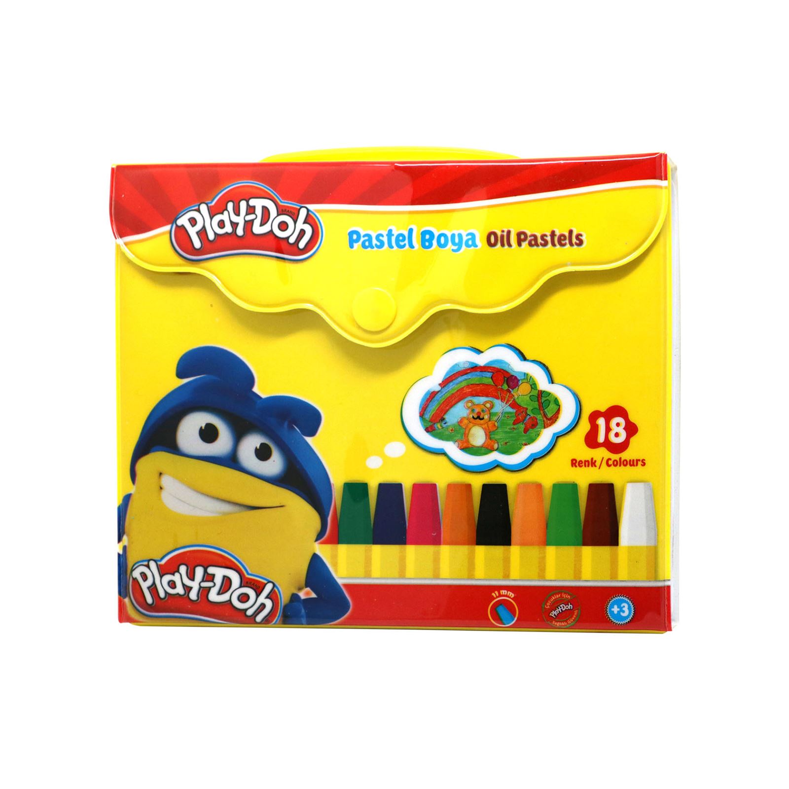 18%20Renk%20Çantalı%20Pastel%20Boya%20-PA006-Playdoh