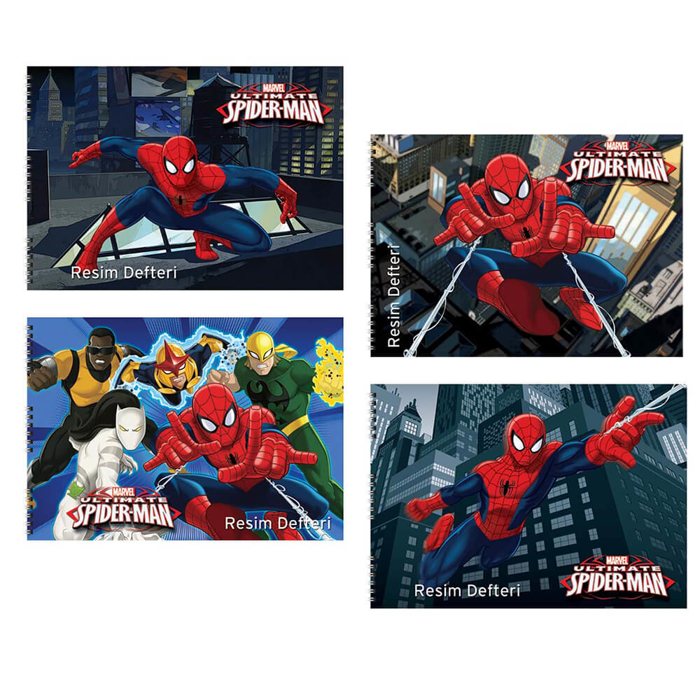 Spralli%20Resim%20Defteri%20(25x35)15yp.-Spiderman-Keskin%20(1Adet%20Fiyatıdır)