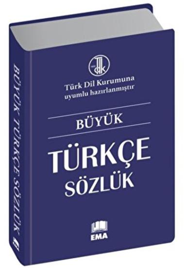 Büyük Türkçe Sözlük -TDK Uyumlu-Plastik Kapak-Ema