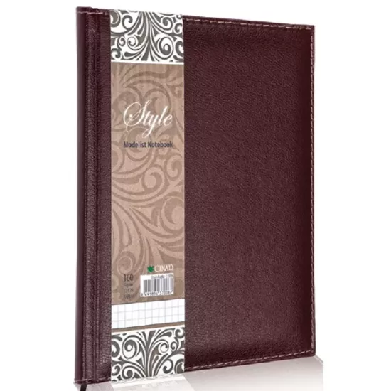 Modelist 17x24 Ciltli Defter 160 Yaprak -Çınar (1Adet Fiyatıdır)