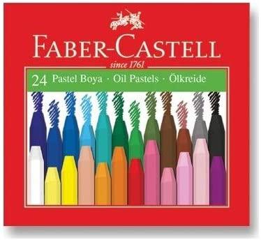 24 RENK KUTULU PASTEL BOYA-125324-FABER CASTEL