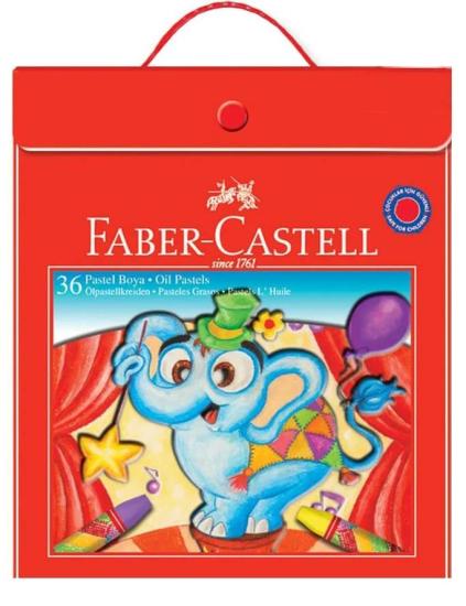 36 RENK ÇANTALI PASTEL BOYA-125137-FABER CASTEL