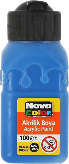 Akrilik Boyalar 100ml./Mavi-Blue-NC-2012-Nova Color