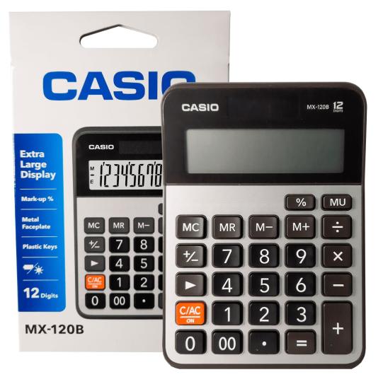 Hesap Makinesi-MX-120B-CASIO