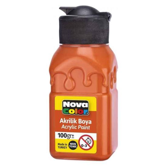 Akrilik Boyalar 100ml./Turuncu-Orange-NC-2017-Nova Color